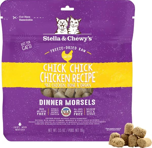 Stella & Chewy's Chick Chick Chicken Dinner Morsels Freeze Dried Raw